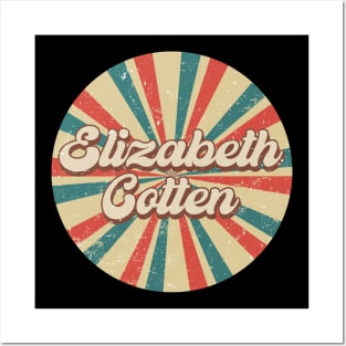 Circle Design Elizabeth Proud Name Birthday 70s 80s 90s Styles Posters and Art